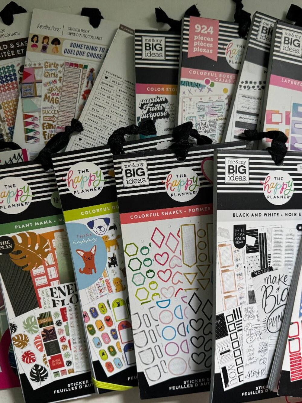 Huge Happy Planner Sticker Book Bundle, 14 Books, Planner Stickers Lot